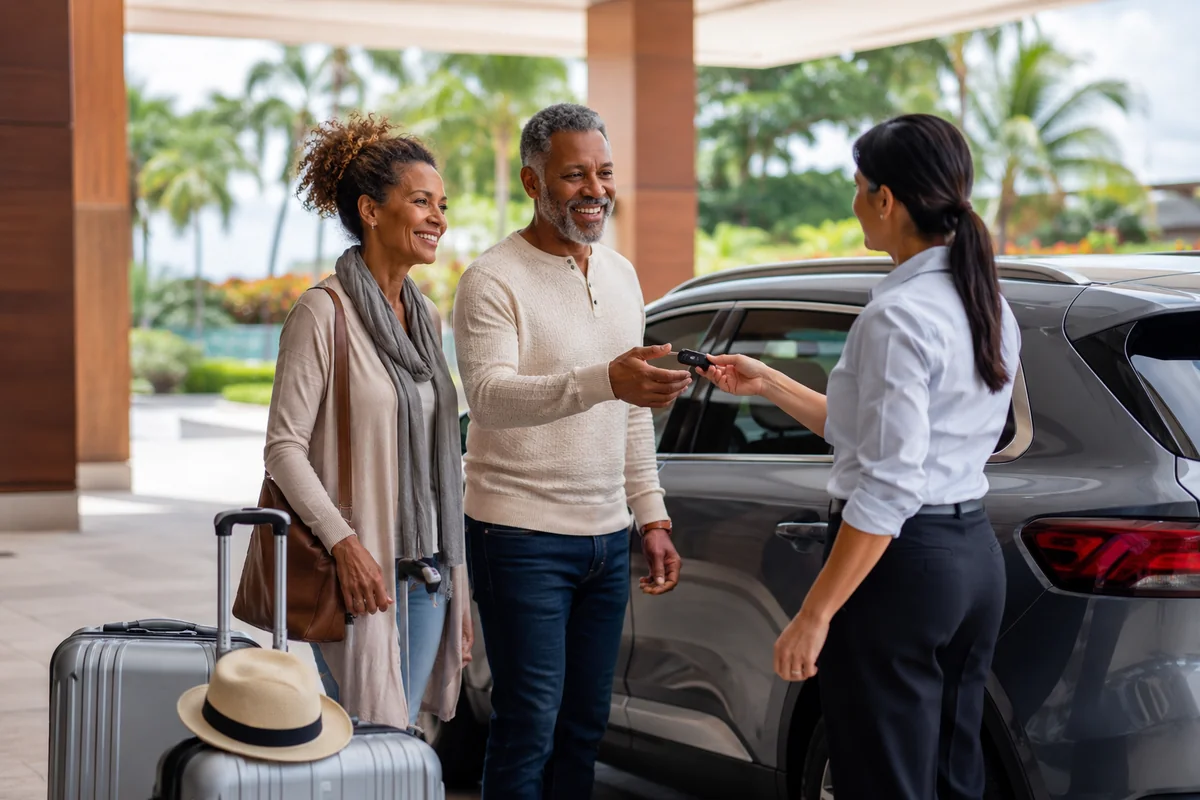 Travelers reviewing optional travel insurance coverage for specialized trip needs